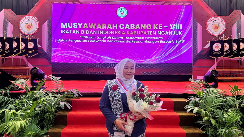 Anis Hanifah Komandoi IBI Nganjuk, Siap Kembangkan Profesionalisme Bidan Anis Hanifah, SST resmi terpilih sebagai Ketua IBI Kabupaten Nganjuk periode 2023–2028