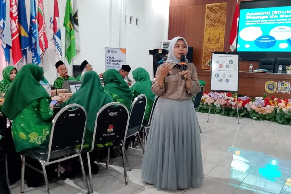 Guru NU Jombang Dibekali Teknologi AI Lewat Program Mafindo MAFINDO Jombang bersama PERGUNU