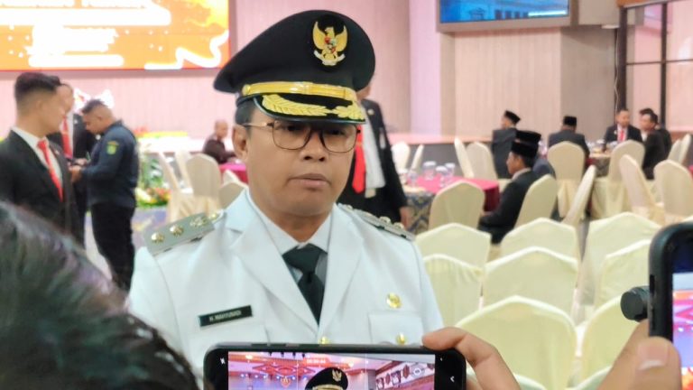 Mahyunadi Wakil Bupati Kutim usai Upacara HUT RI ke-80, Minggu (17/8/2025)