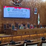 Wakil Ketua II Hj. Prayunita Utami saat memimpin rapat paripurna DPRD Kutai Timur (Kutim), Kamis (21/8/2025)