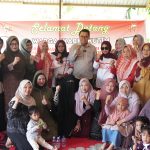 Suasana Musda Ikatan Keluarga Besar Sriwijaya (Ikabes) Kutai Timur digelar meriah di Pendopo Tombo Ati, Kecamatan Sangatta Selatan, Minggu (14/8/2025)