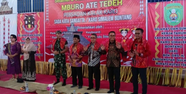 Budaya Karo Semarakkan HUT RI ke-80 di Kutai Timur