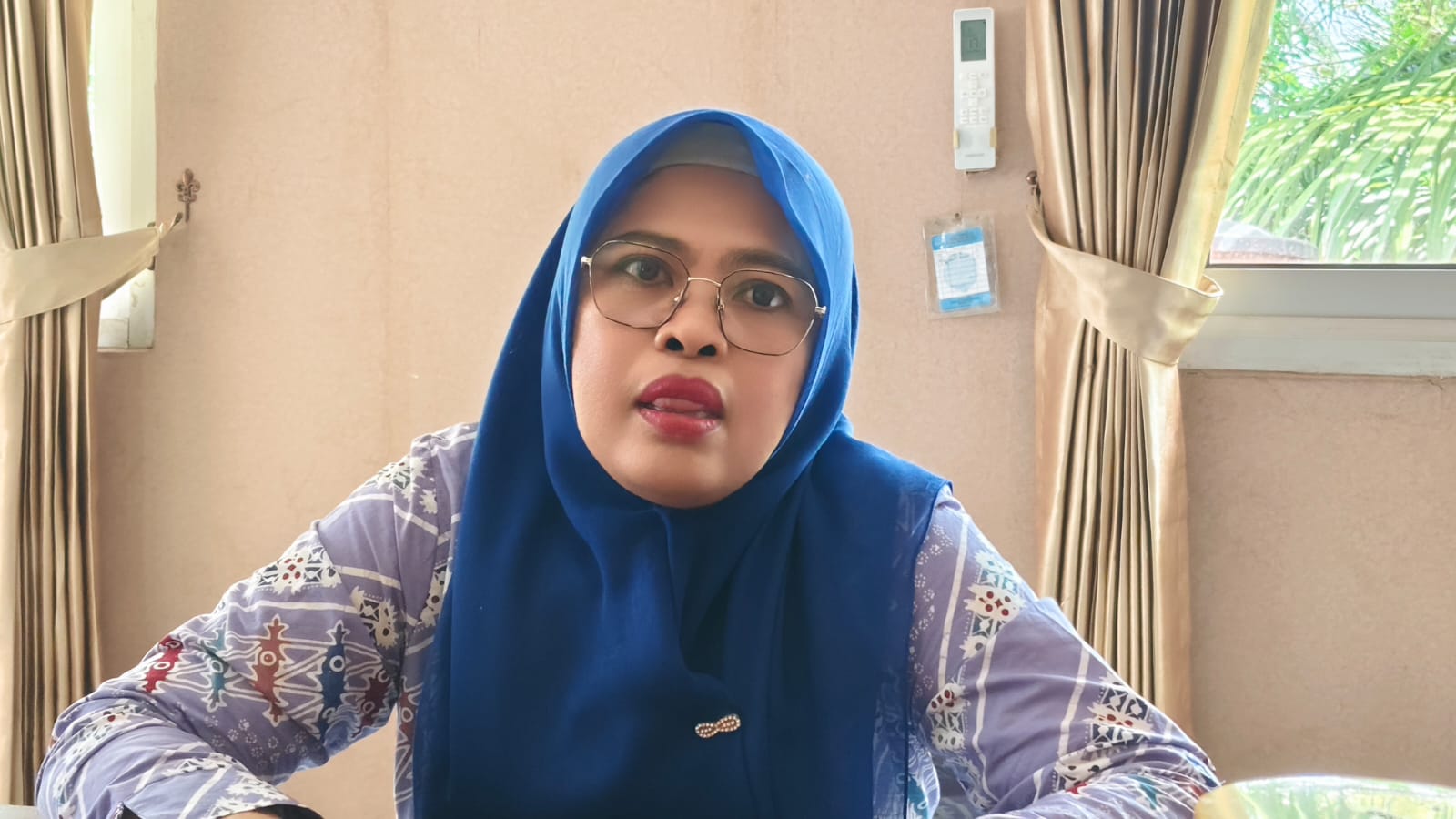 Camat Sangatta Utara, Hasdiah Dohi,