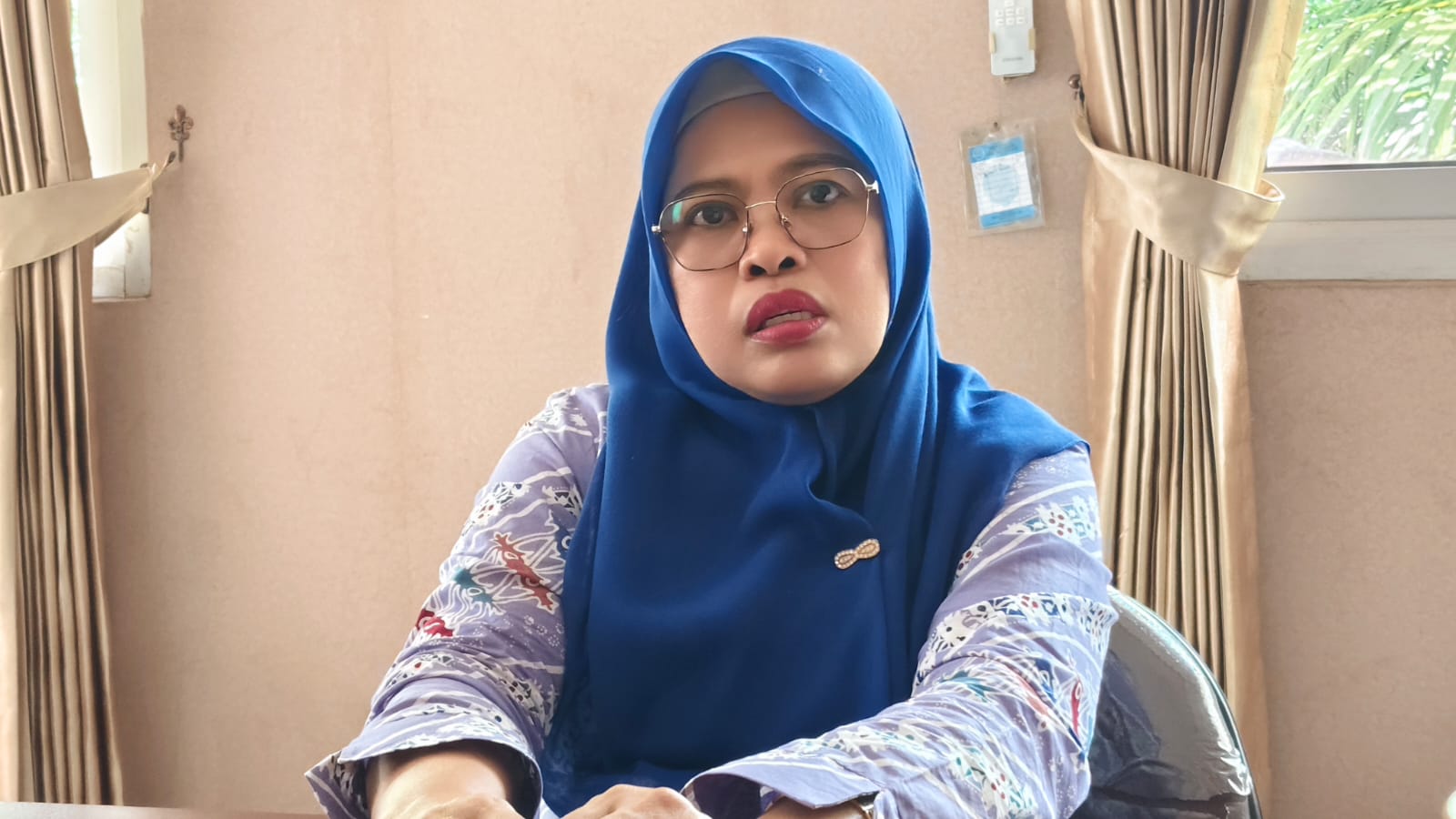 Camat Sangatta Utara, Hasdiah Dohi,