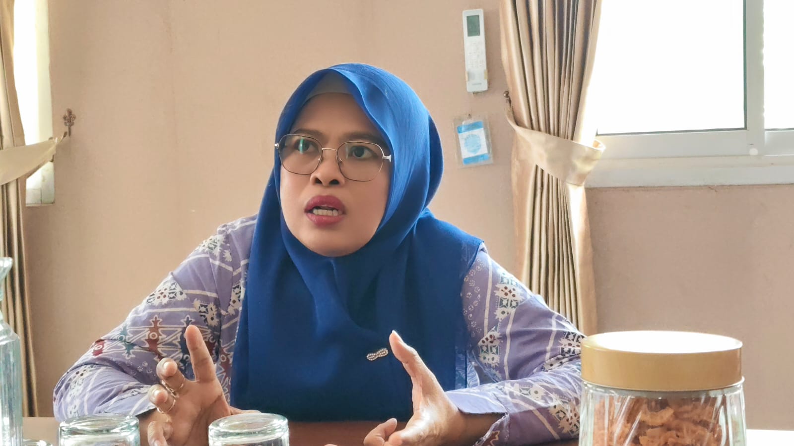 Camat Sangatta Utara, Hasdiah Dohi,