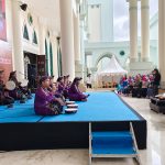 Penampilan lomba habsyi di Masjid Al Faruq Sangatta