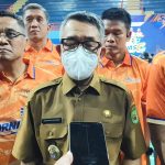 Bupati Kutai Timur Ardiansyah Sulaiman usai membuka Kejuaraan Bulutangkis Sirkuit Nasional (Sirnas) C Kutai Timur Open Tahun 2026, Senin (11/5/2026)