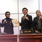 Wali Kota Bontang, Neni Moerniaeni, menyampaikan Nota Pengantar Laporan Keterangan Pertanggungjawaban (LKPj) Tahun Anggaran 2025 pada Senin (30/3/2026)