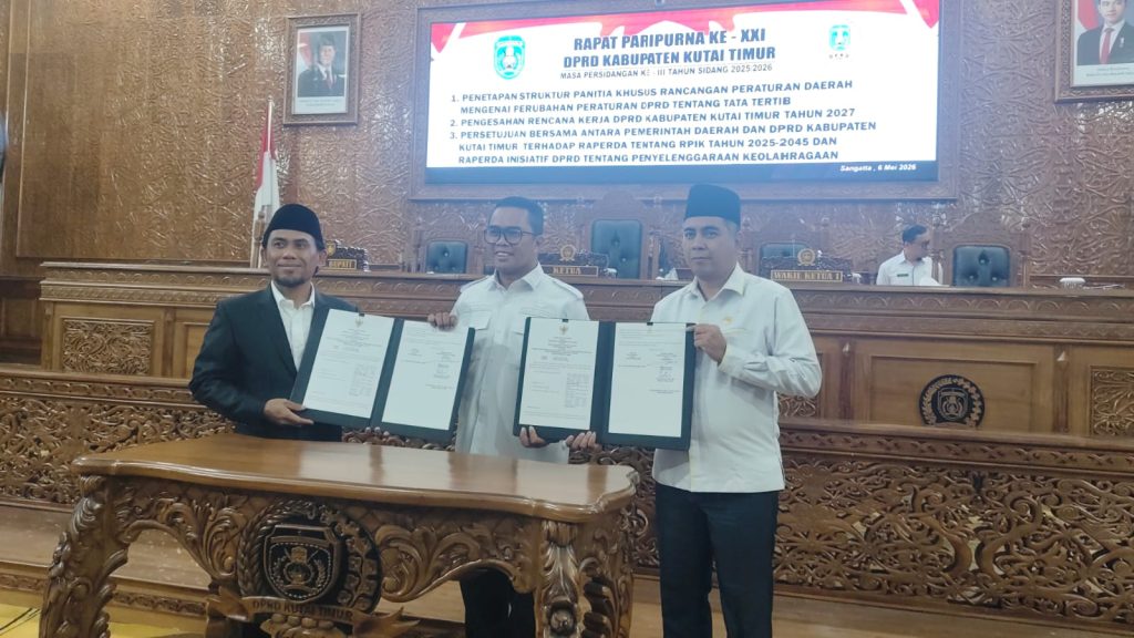 Pengesahan RPIK Kutai Timur 2025-2044