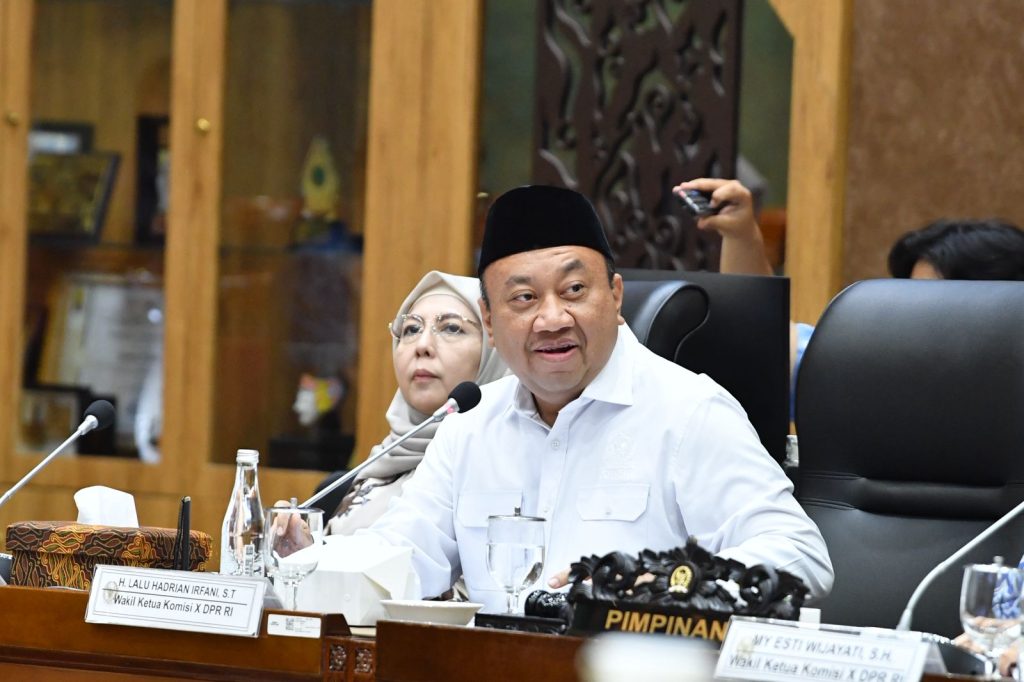 Wakil Ketua Komisi X DPR RI, Lalu Hadrian Irfani