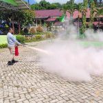 Edukasi mitigasi kebakaran MPLS SMAN 1 Loa Kulu