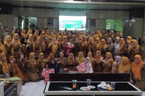 Pisah sambut Kepla Puskesmas Sukodono Senin (6/7/26)sore