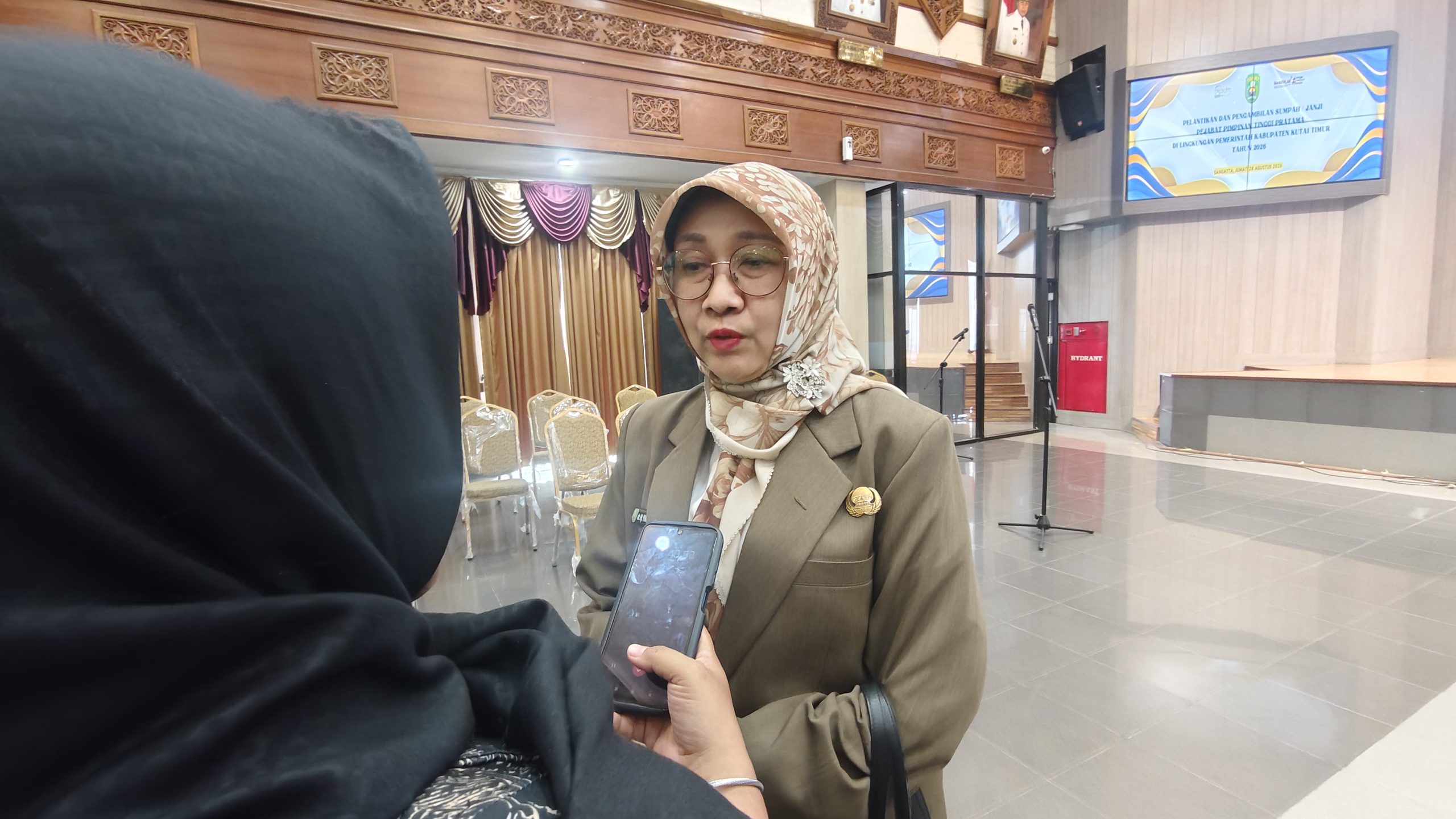 Kepala Dinkes Kutim, dr Yuwana Sri Kurniawati,