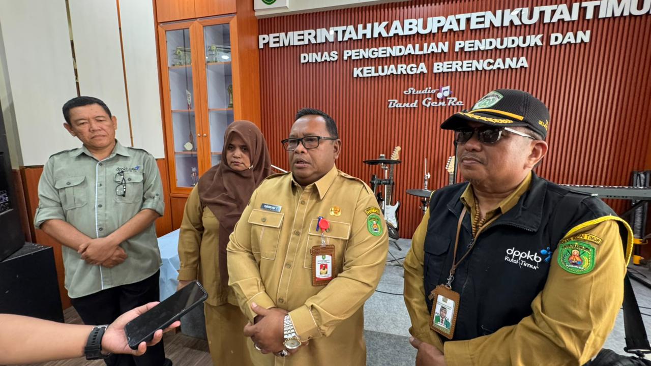 Pelaksana Harian (Plh) Kepala DPPKB Kutim Yuriansyah T,