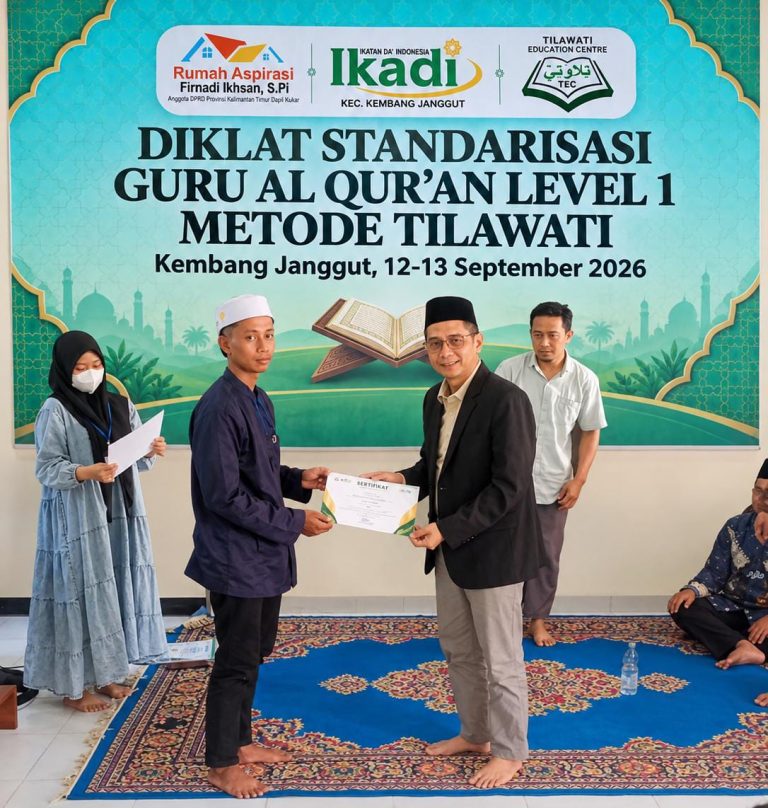 Rumah Aspirasi Firnadi Dorong Peningkatan Kompetensi Guru Al-Qur’an melalui Diklat Tilawati di Kembang Janggut