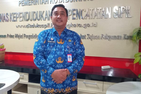 Muhammad Thamrin, Kepala Bidang Pengelolaan Informasi Administrasi Kependudukan (PIAK) dan Pemanfaatan Data Disdukcapil Kota Bontang (dok.Wnews.co.id)