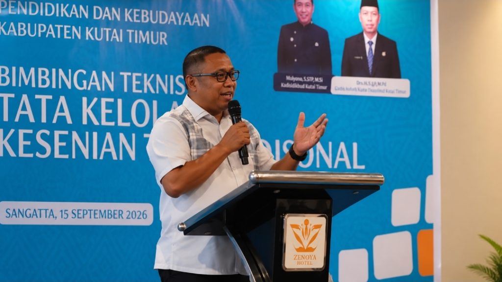 Kabid Kebudayaan Disdikbud Kutim Ilham