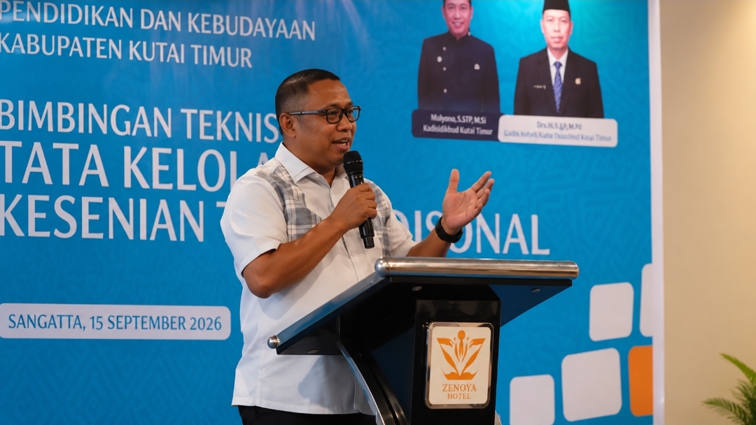 Kabid Kebudayaan Disdikbud Kutim Ilham