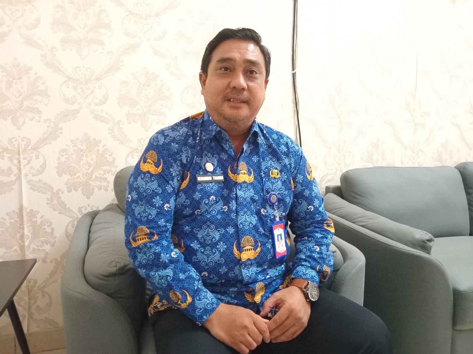 Kepala Bidang Pengelolaan Informasi Administrasi Kependudukan (PIAK) dan Pemanfaatan Data Disdukcapil Kota Bontang, Muhammad Thamrin
