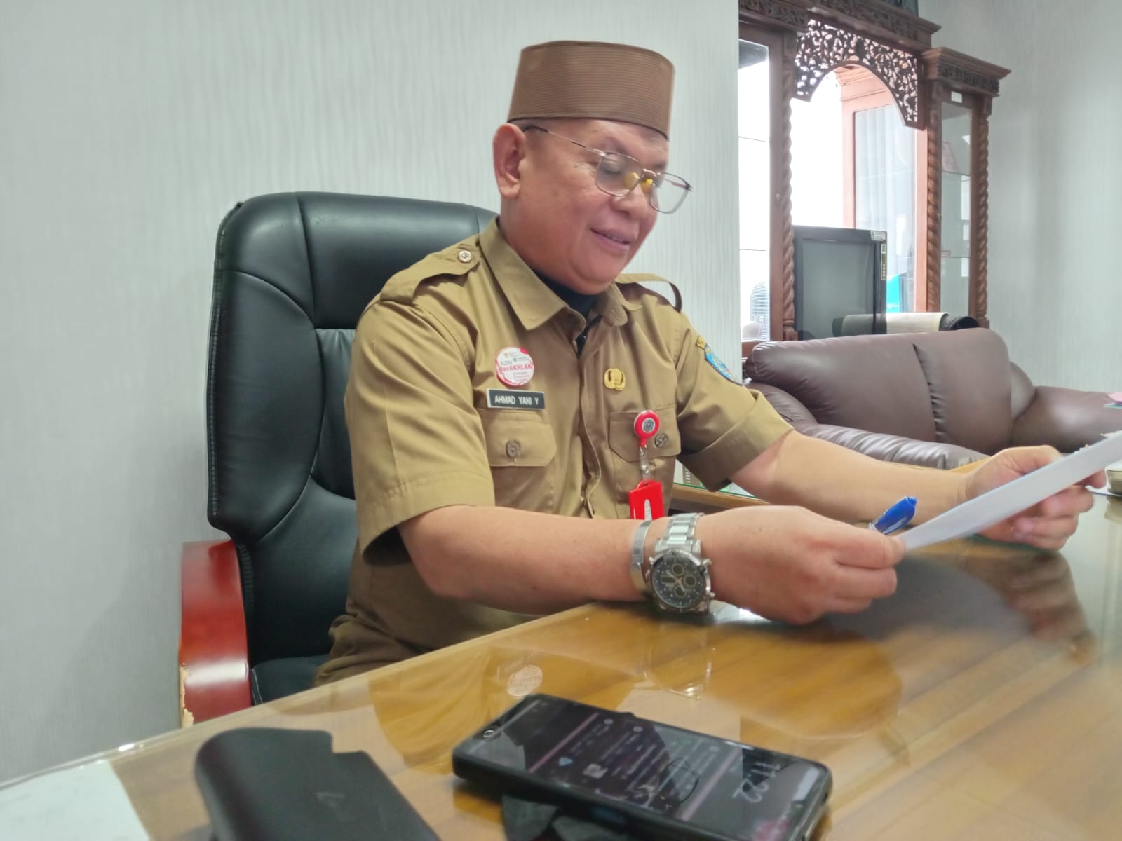 Kepala Dinsos Kota Bontang, Ahmad Yani