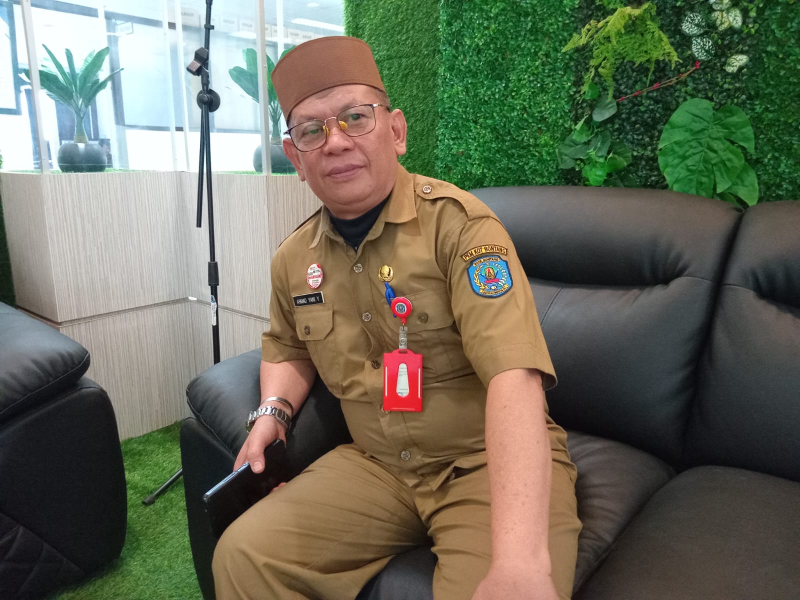 Kepala Dinsos Kota Bontang, Ahmad Yani,