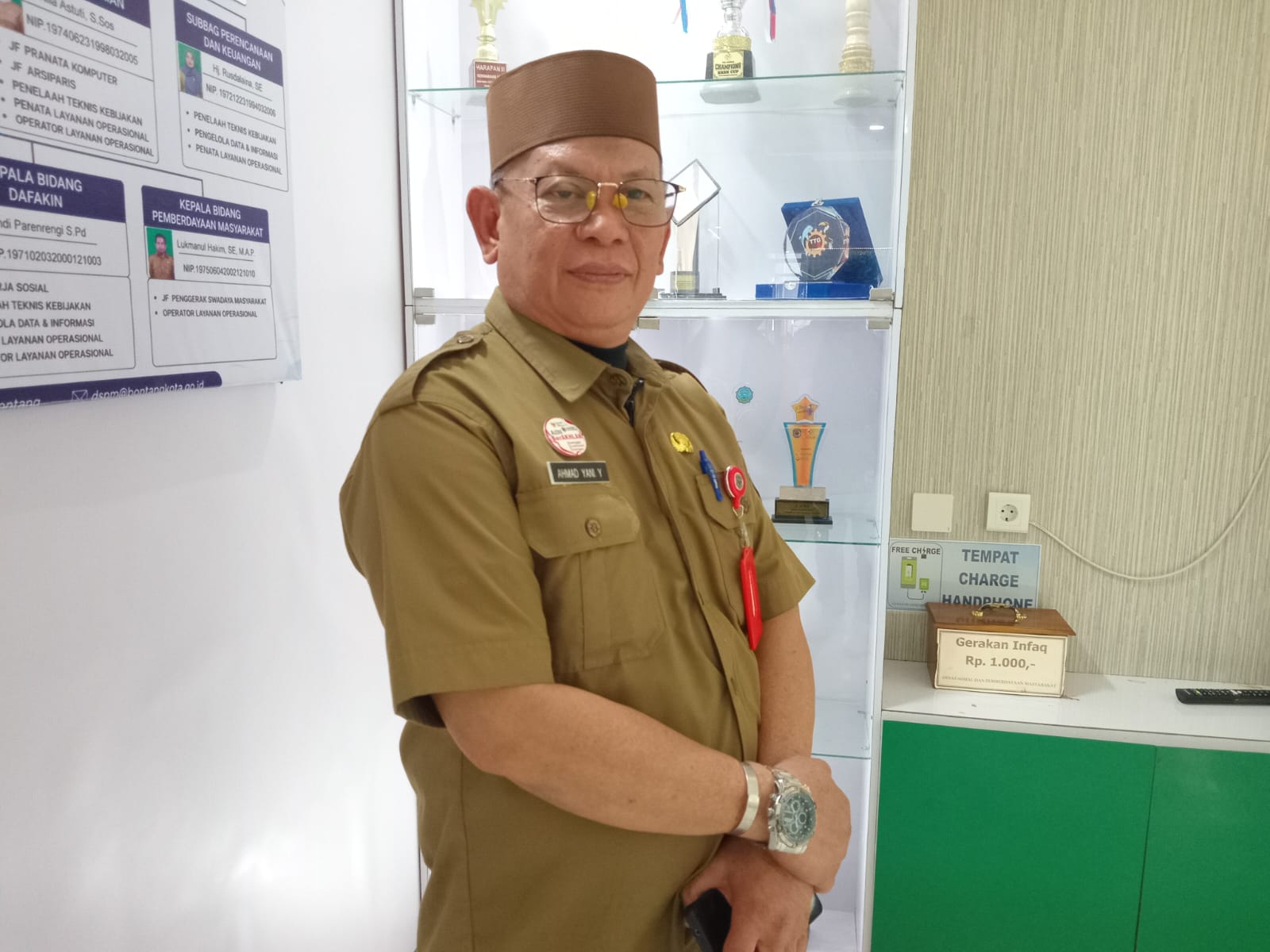 Kepala Dinsos Kota Bontang, Ahmad Yani