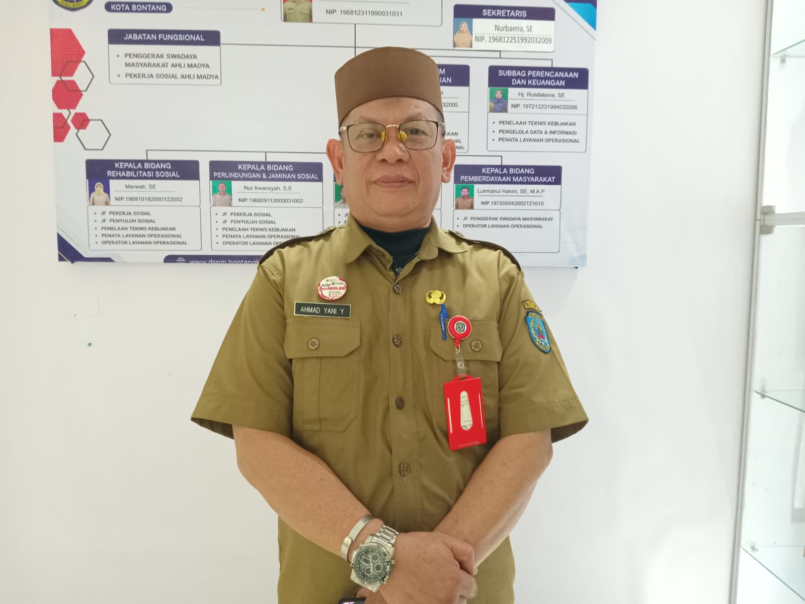 Kepala Dinsos Kota Bontang, Ahmad Yani
