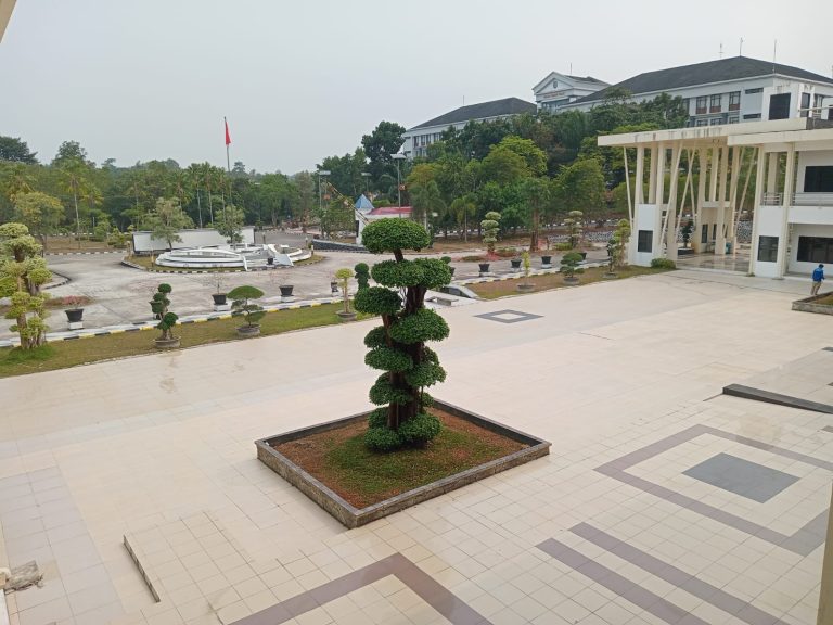 Kabut putih kembali terlihat menyelimuti sejumlah wilayah Kota Bontang sejak dini hari, Senin (5/10/2026).