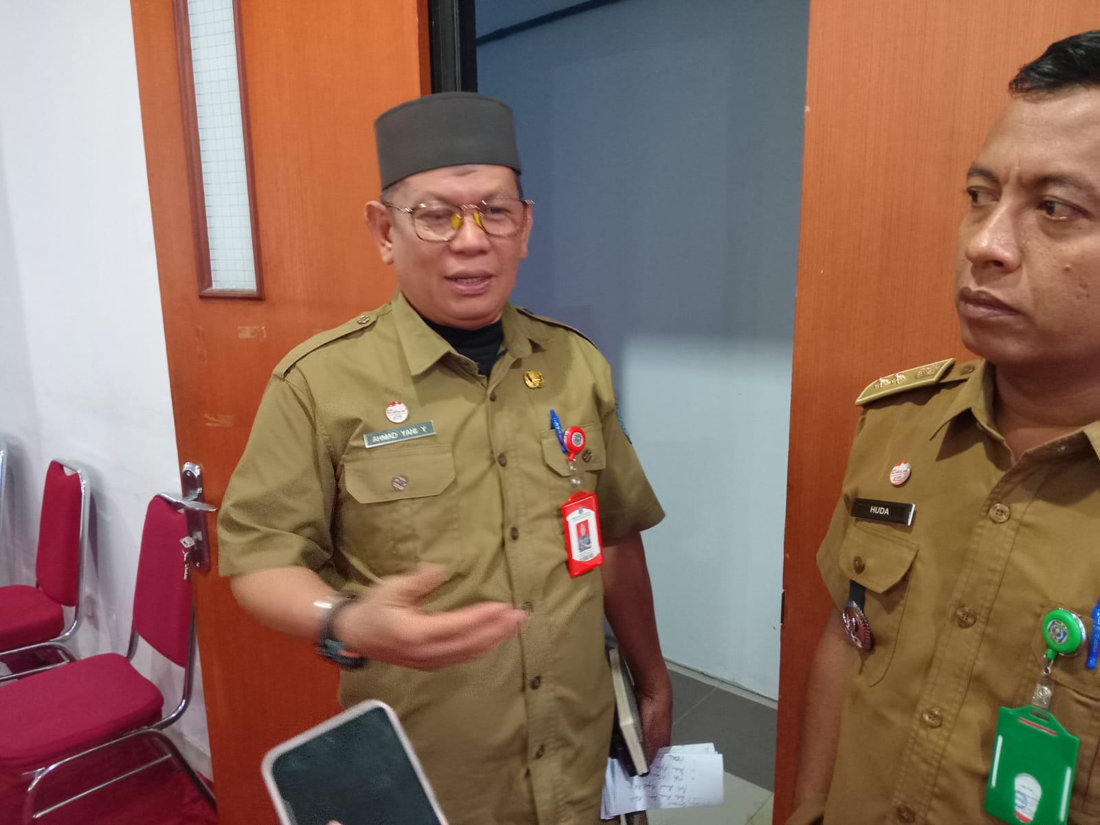 Kepala Dinsos Bontang, Ahmad Yani,