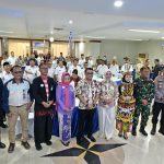 Bupati Kukar, Aulia Rahman Basri, ketika menghadiri syukuran Hari Ulang Tahun (HUT) ke-61 Bankaltimtara di Kantor Bankaltimtara Cabang Tenggarong, Rabu (14/10/2026)