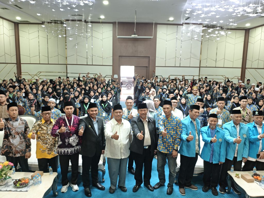 Suasana Sertifikasi dan Munaqosyah Akbar Guru Ngaji se-Kabupaten Kukar di Pendopo Wakil Bupati Kukar, Tenggarong, Sabtu (17/10/2026)
