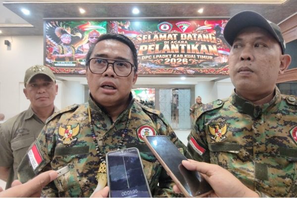 Mahyunadi saat diwawancarai di GSG Bukit Pelangi, Jumat (2/10/2026).