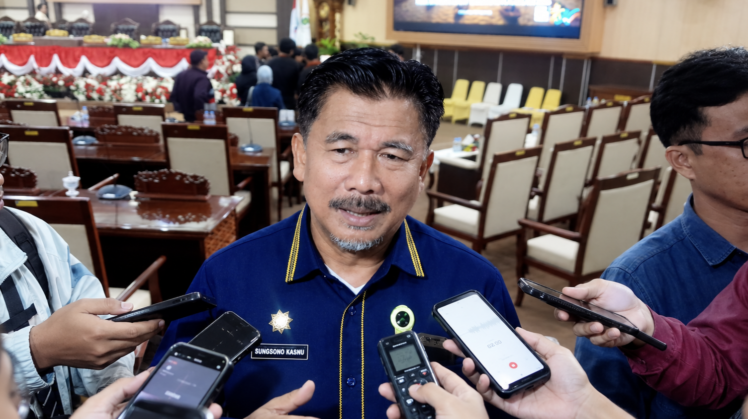 Sekretaris Daerah (Sekda) Kutai Kartanegara, H. Sunggono