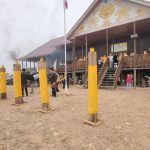 Erau Adat Pelas Benua Kutai Timur 2026 di Rumah Sekretariat Pemangku Adat Istiadat Kutai, Minggu (11/10/2026).