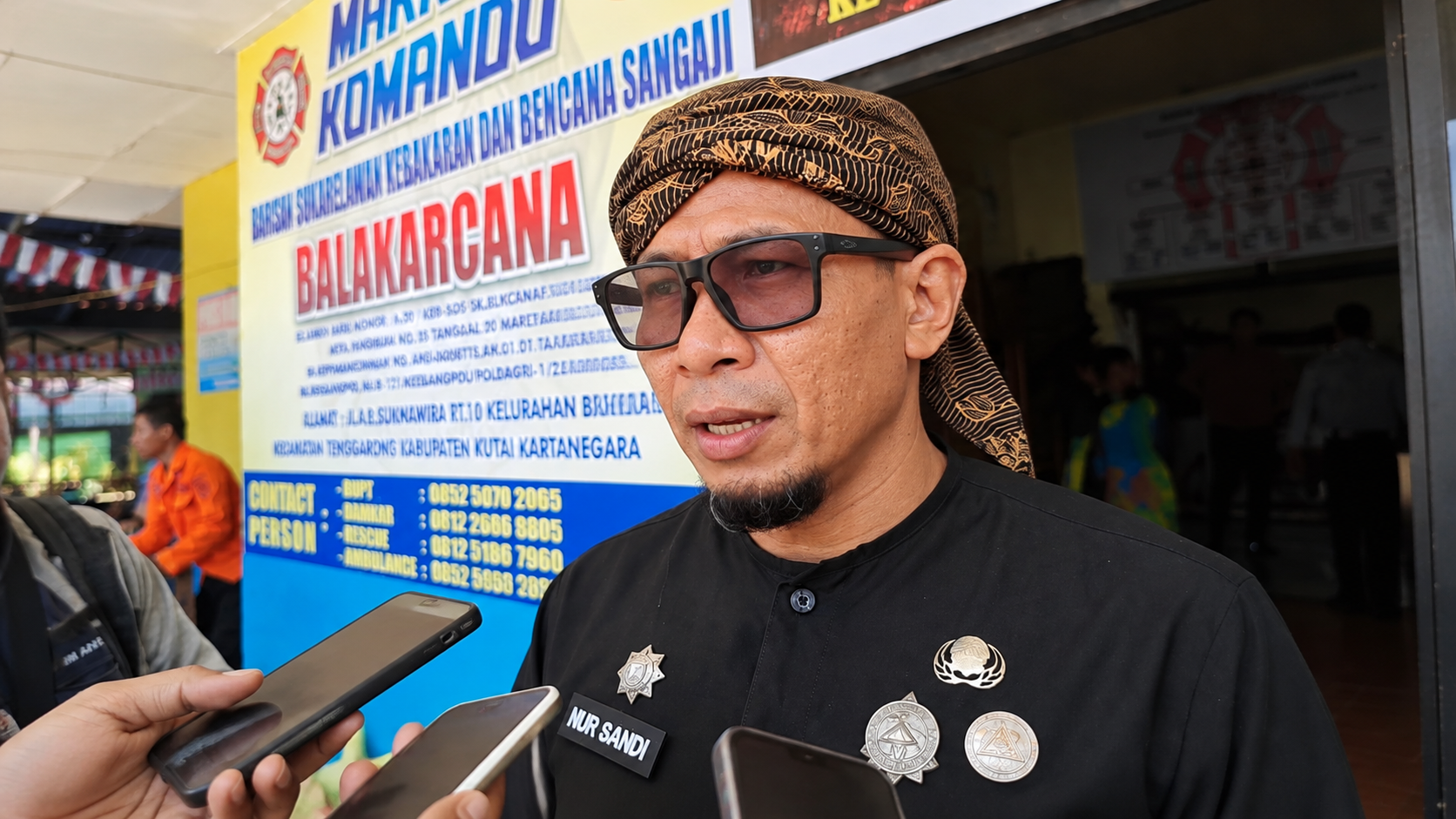 Sekretaris BPBD Kukar, Aspianur Sandi