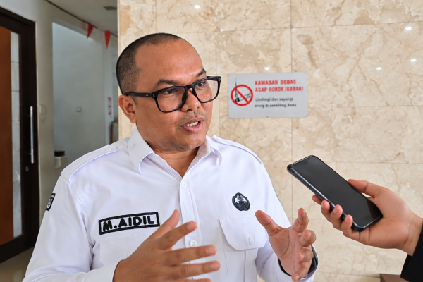 Kepala Disperkim Kukar, M. Aidil (dok. wnews)