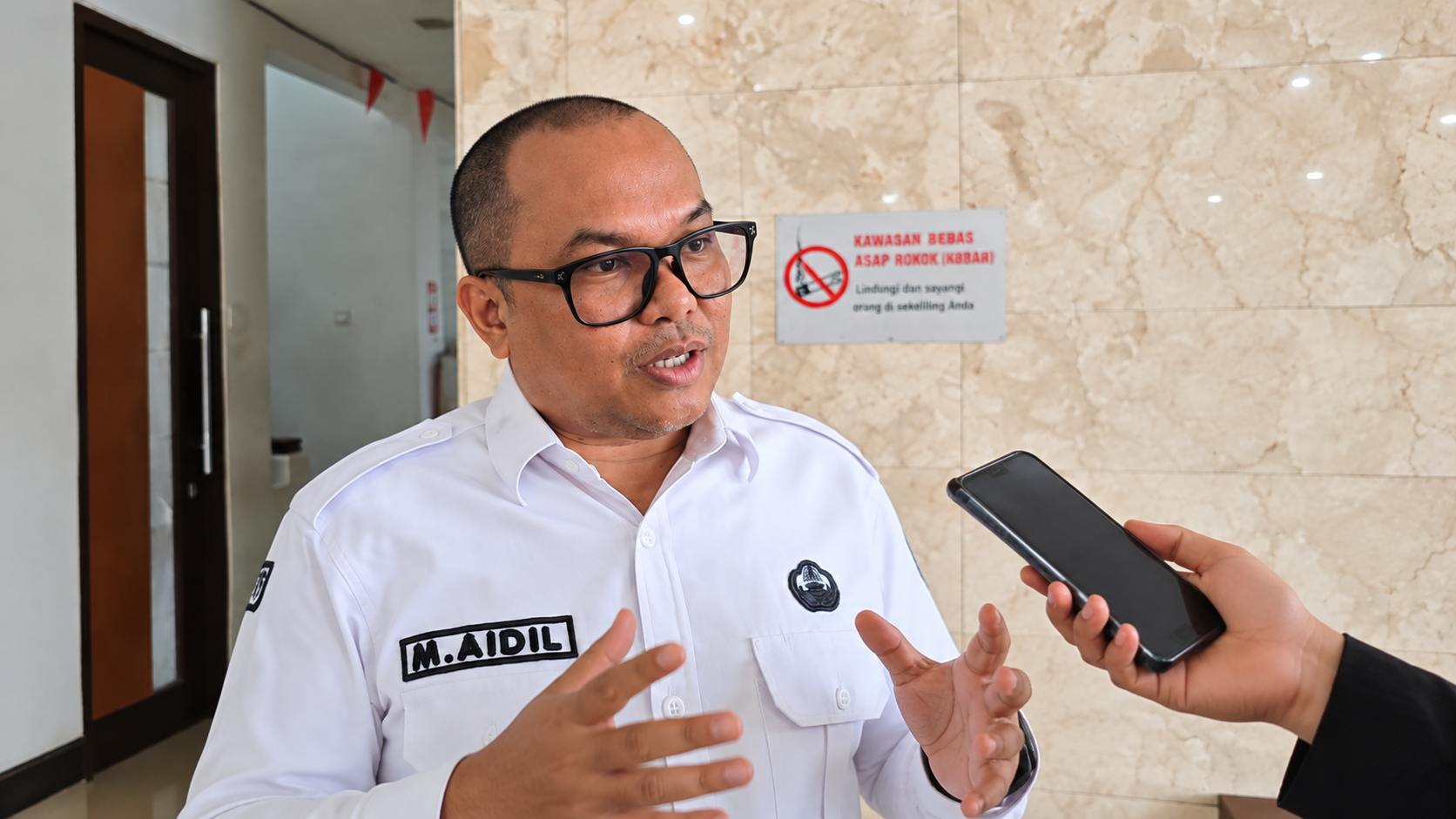 Kepala Disperkim Kukar, M. Aidil (dok. wnews)