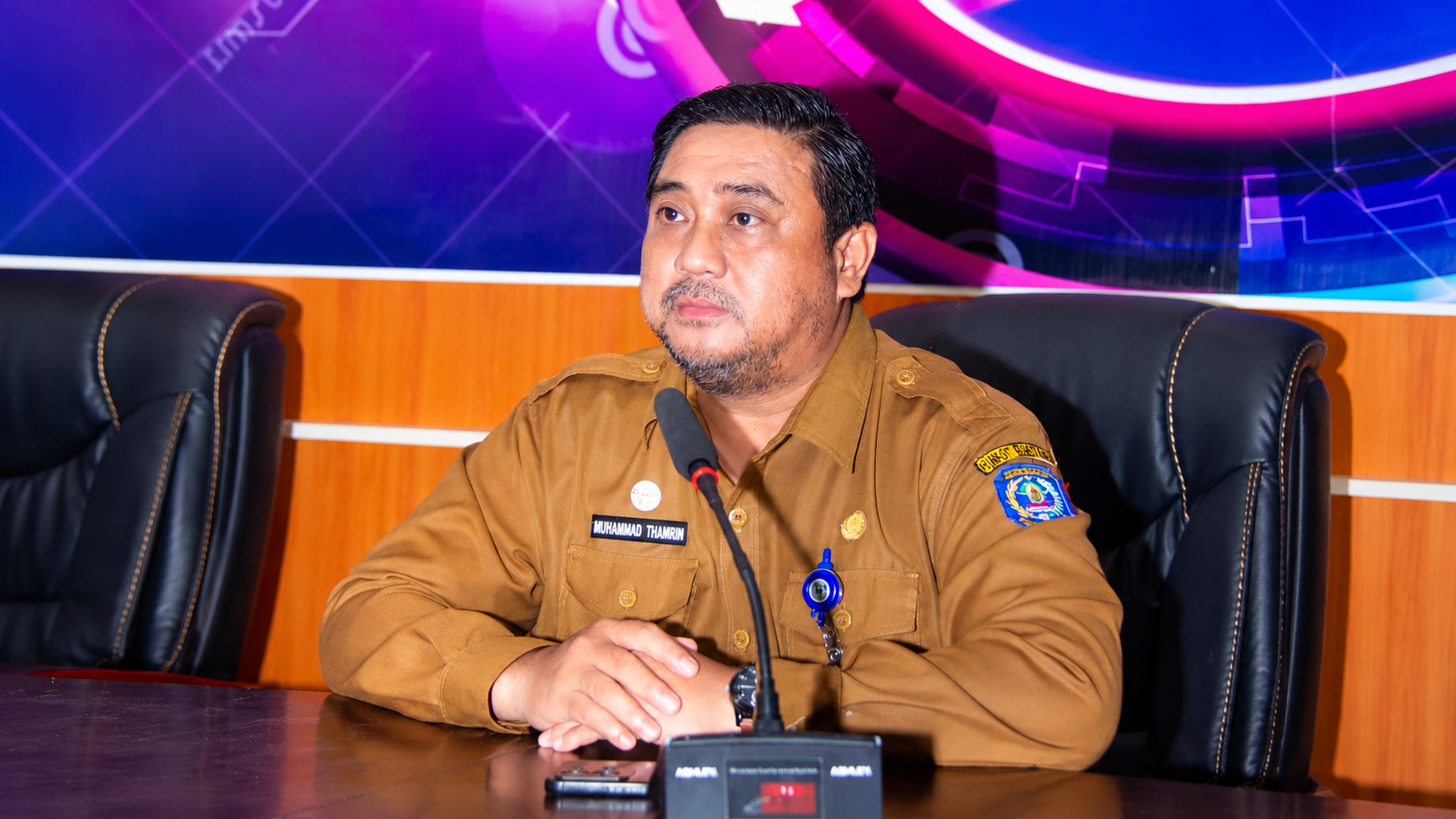 Kabid PIAK dan Pemanfaatan Data Kota Bontang, Muhammad Thamrin
