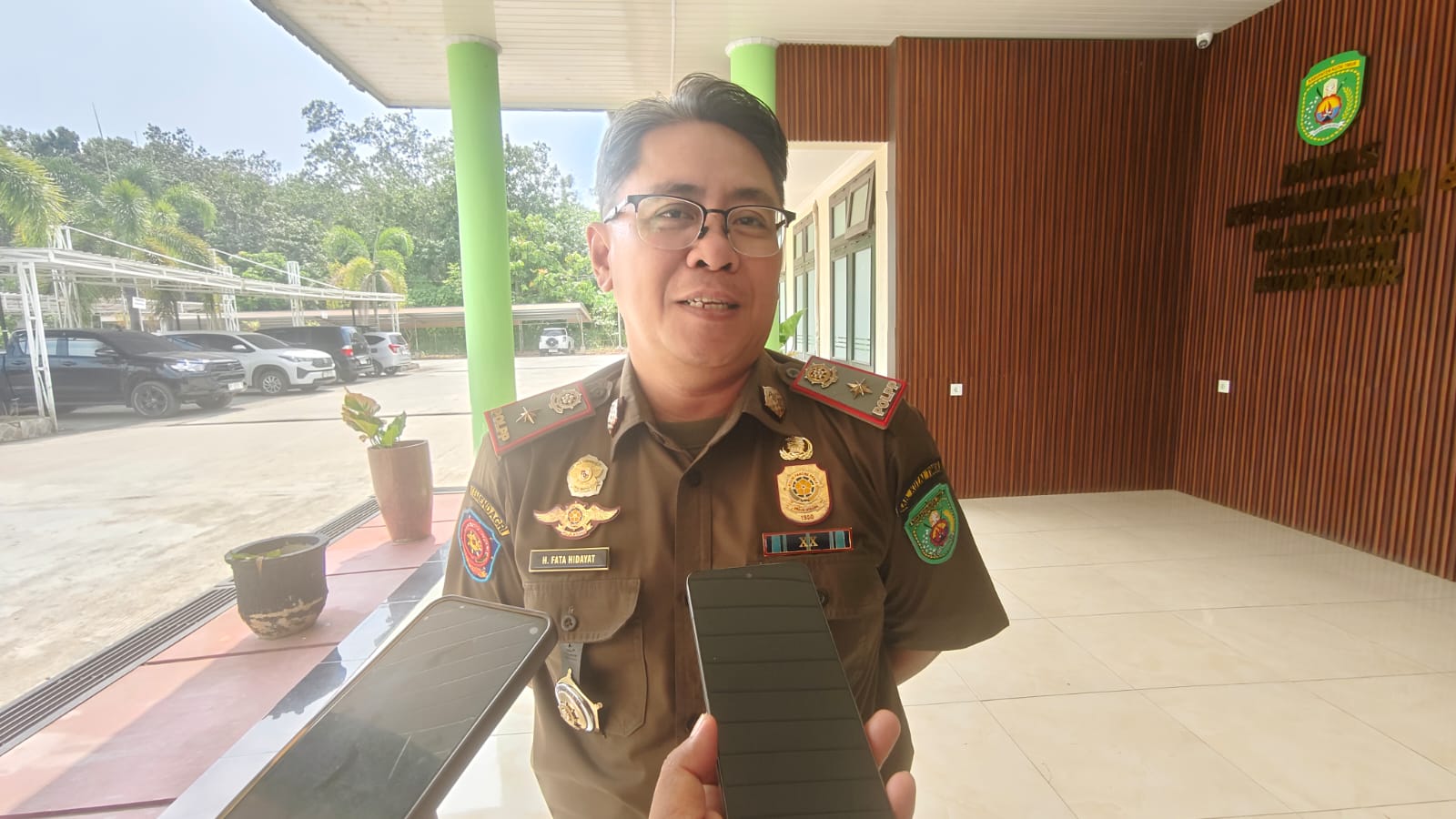 Kepala Satpol PP Kutim, H. Fata Hidayat