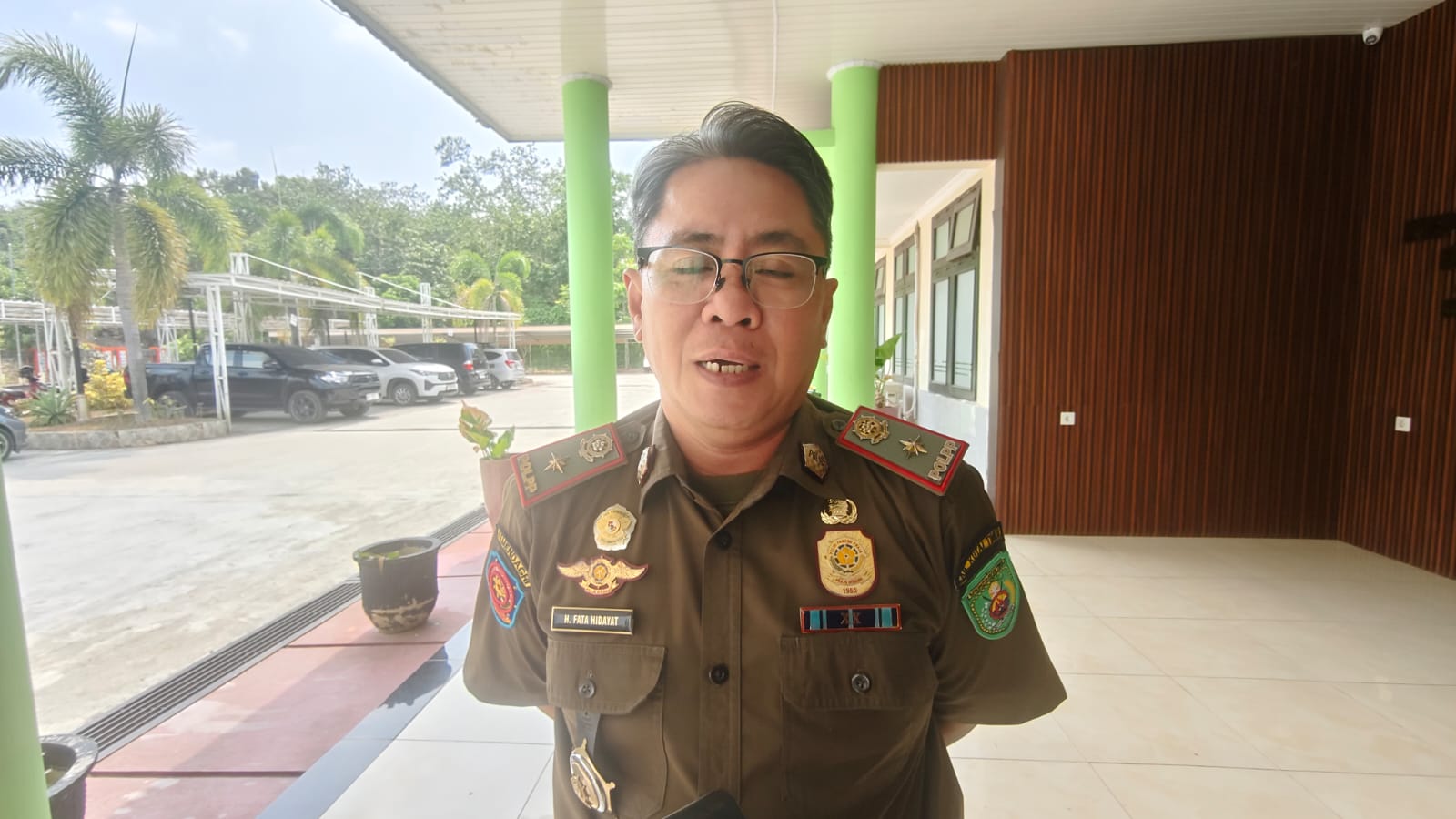 Kepala Satpol PP Kutim, H. Fata Hidayat