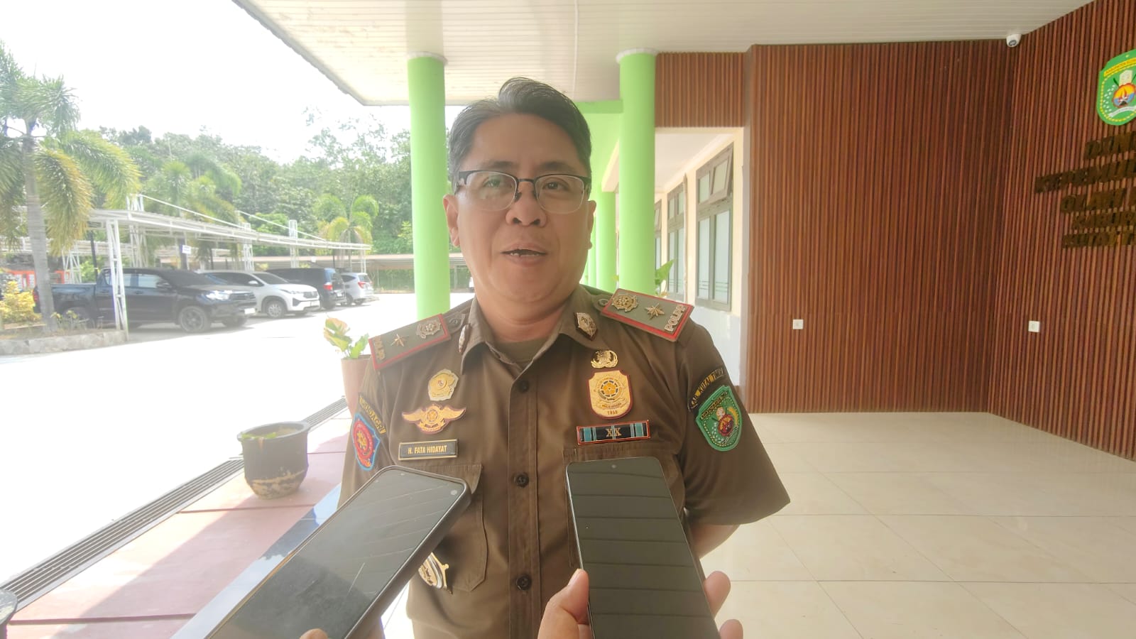 Kepala Satpol PP Kutim, H. Fata Hidayat,