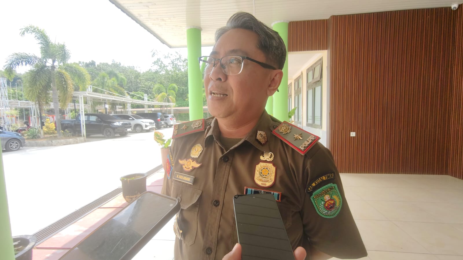 Kepala Satpol PP Kutim, H. Fata Hidayat