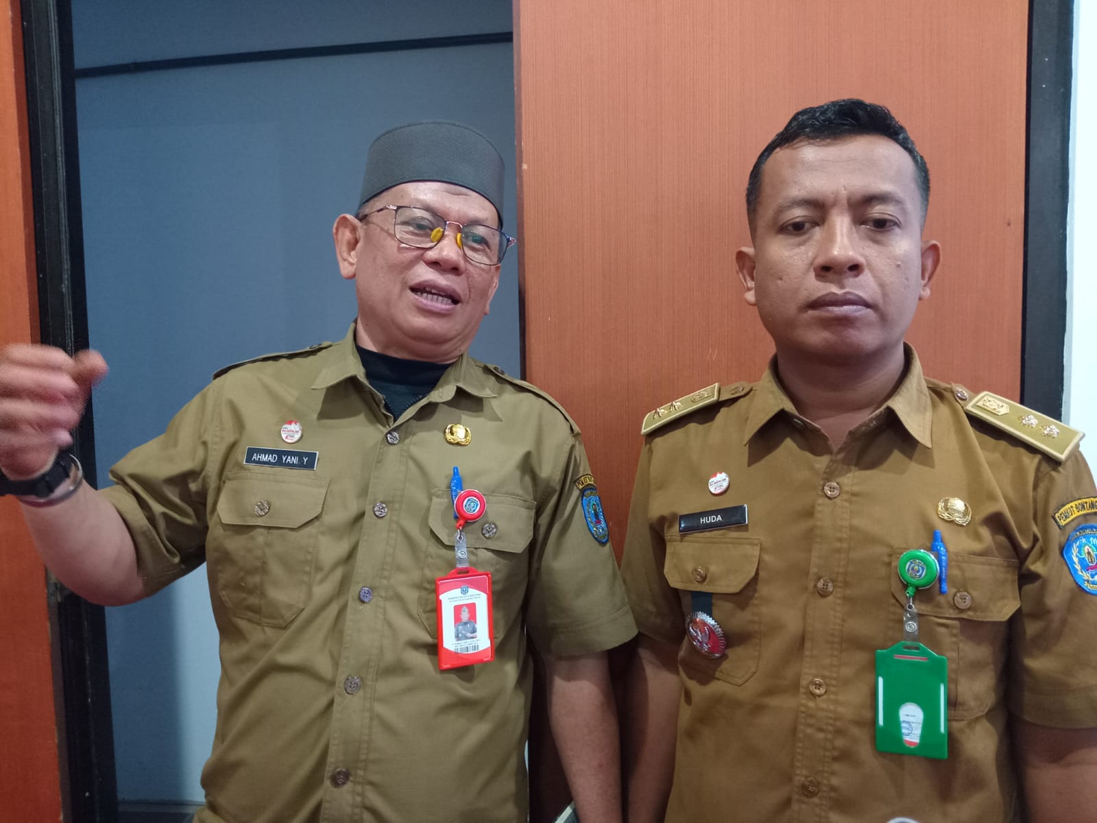 Kepala Dinsos Bontang, Ahmad Yani (dok.Wnews.co.id)