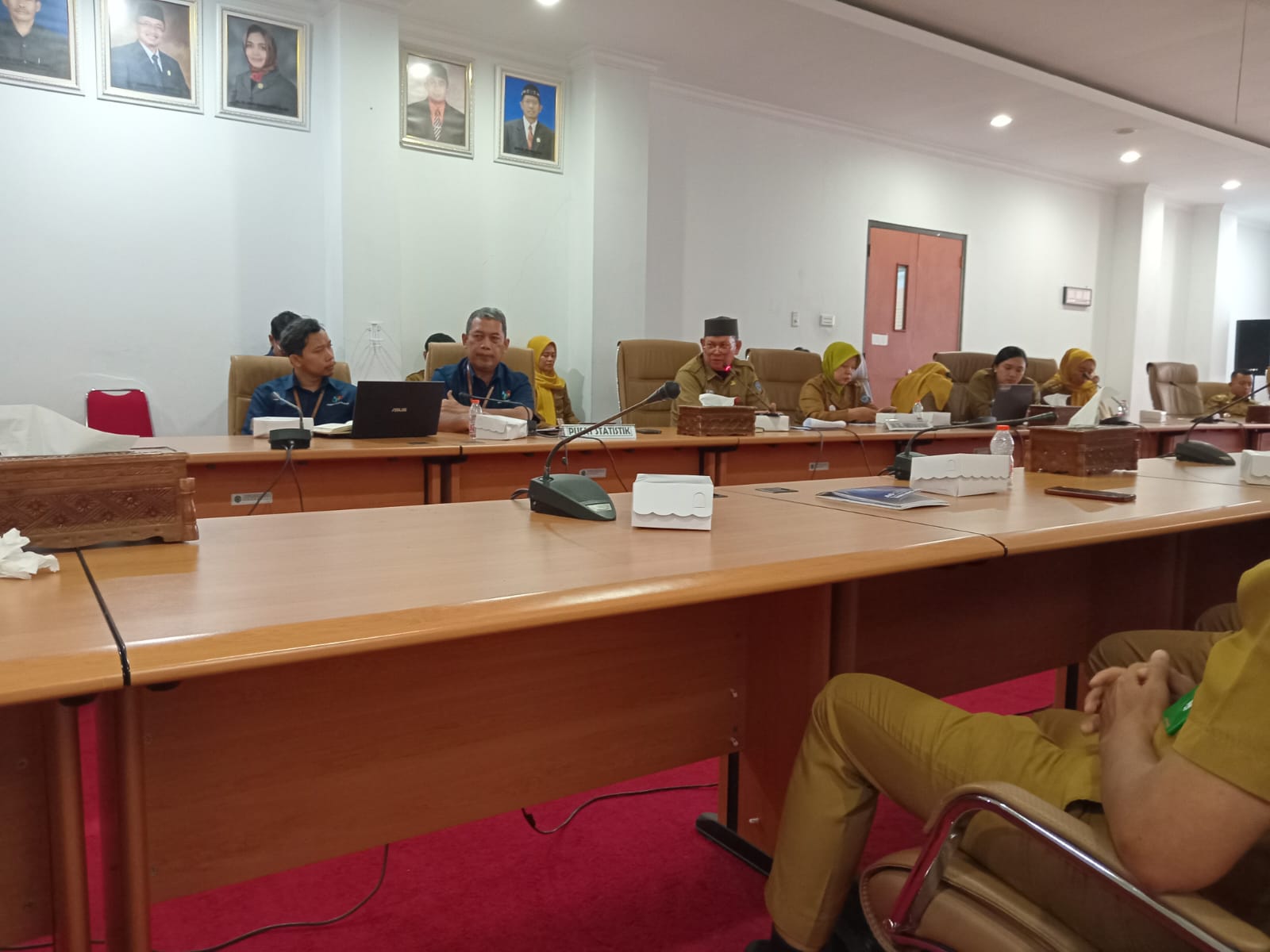 Suasana Rapat Dengar Pendapat (RDP) Komisi A DPRD Bontang.