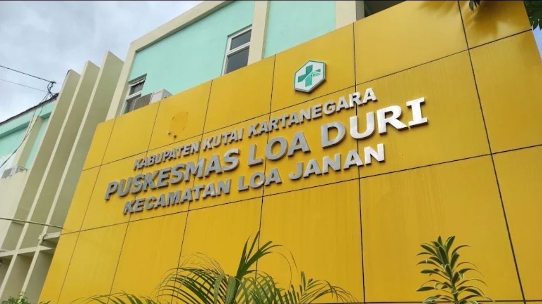 Salah satu puskesmas di Kabupaten Kutai Kartanegara yang memberikan layanan UGD selama 24 jam. (Ist)