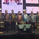 Suasana pembukaan Pekan Raya Kutim Expo (PRKE) 2026 di Lapangan Helipad Alun-alun Bukit Pelangi, Sangatta Utara, Senin (12/10/2026) malam.(dok.Wnews.co.id)