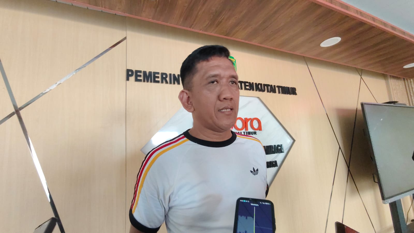 Kepala Dinas Pemuda dan Olahraga (Dispora) Kutim, Basuki Isnawan,