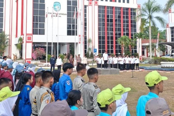 Suasana peringatan Hari Sumpah Pemuda (HSP) ke-98 Tahun 2026 di Tenggarong, Rabu (28/10/2026).