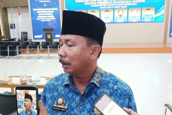 Sekretaris Daerah Kukar, Sunggono Kusno. (Foto: Wnews)